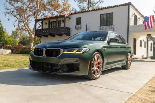 Frozen Deep Green Metallic 2022 BMW M5 CS Sold